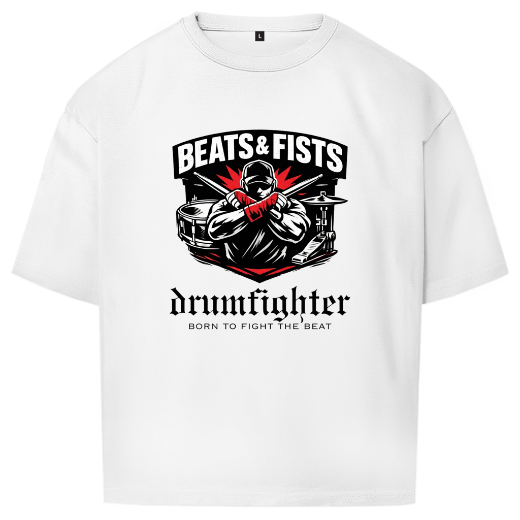Oversize T-Shirt BEATS AND FISTS